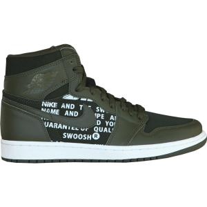 ジョーダン１ レトロ ハイ メンズ Air Jordan 1 Retro High "Olive Canvas" スニーカー Olive Canvas/Sail 高額レア｜troishomme