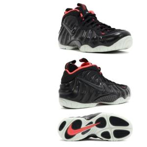 Nike バッシュ ナイキ Foamposite Air アパレル Foamposite Pro バッシュ Prm Yeezy メンズ Black Black Laser Crimson フォームポジット 高額商品につき代引き不可 001 バッシュ アパレル Troishomme