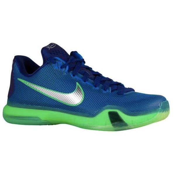 ナイキ メンズ Nike Kobe X 10 &quot;Emerald City&quot; バッシュ Deep Ro...