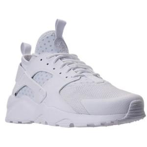 Nike Air Huarache Run Ultra &quot;Triple White&quot; メンズ Whi...