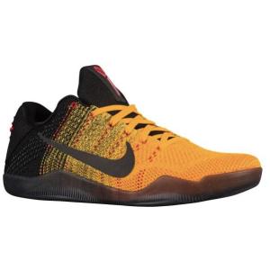 ナイキ メンズ  コービー１１ Nike Kobe XI 11 Elite Low "Bruce Lee" バッシュ University Gold/University Red/Black｜troishomme