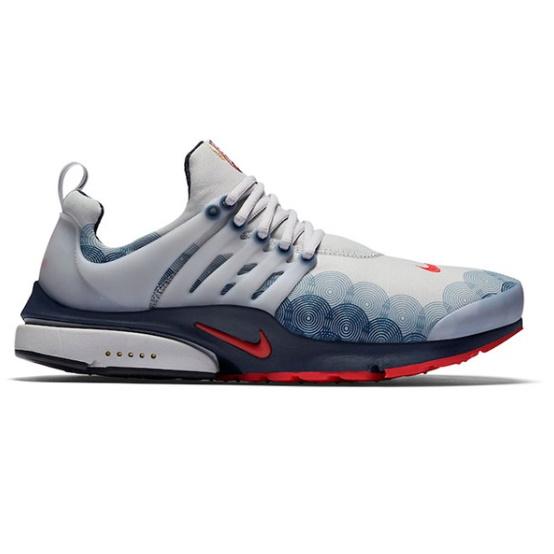 Nike Air Presto &quot;Olympic&quot;メンズ Neutral Grey/Comet Re...