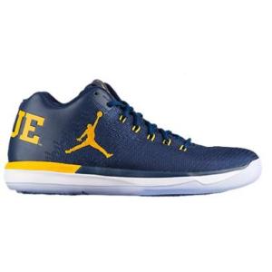 ジョーダン３１ メンズ ミシガン Jordan XXXI Low "Michigan" バッシュ College Navy/Amarillo 高額レア｜troishomme