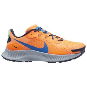 ナイキ メンズ ハイキングシューズ Nike Pegasus Trail 3 - Orange/Signal Blue/Wolf Gy｜troishomme