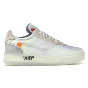 ナイキ メンズ オフホワイト エアフォース１ Air Force 1 Low Off-White ス...