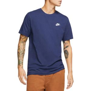 ナイキ メンズ Nike Men's Sportswear Club T-Shirt Ｔシャツ 半袖 MIDNIGHT NAVY｜troishomme