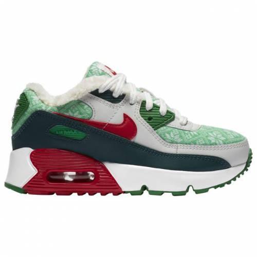 ナイキ キッズ/ジュニア エアマックス９０ Nike Air Max 90 PS スニーカー Whi...