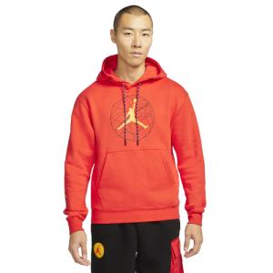 ジョーダン メンズ パーカー Jordan Essential Mountainside Graphic Pullover - Red/Yellow｜troishomme