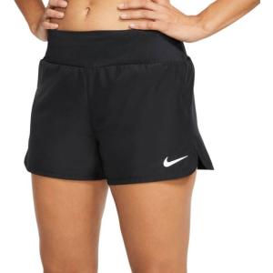 ナイキ レディース ショーツ Nike Women's Dri-FIT 3'' Running Shorts フィットネス ランニングウェア BLACK｜troishomme