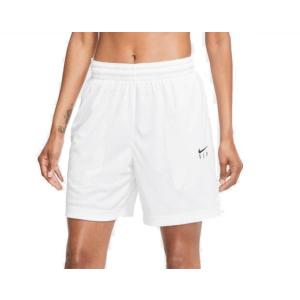 ナイキ レディース ハーフパンツ Nike Women's Swoosh Fly Basketball Shorts バスパン WHITE｜troishomme