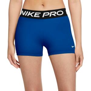 ナイキ レディース ショーツ Nike Women's Pro 3” Shorts フィットネス トレーニングウェア GAME ROYAL｜troishomme