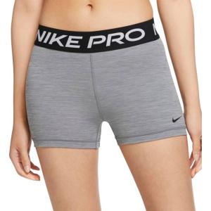 ナイキ レディース ショーツ Nike Women's Pro 3” Shorts フィットネス トレーニングウェア SMOKE GREY｜troishomme