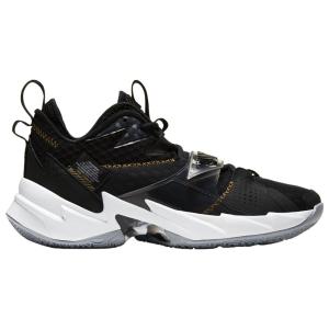 ジョーダン メンズ ホワイノット ゼロ３ Jordan Why Not Zero.3 バッシュ Black/Metallic Gold/White｜troishomme