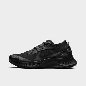 ナイキ レディース ランニングシューズ Women's Nike Pegasus Trail 3 GORE-TEX Running Shoes - Black/Black/Dark Smoke Grey/Iron Grey｜troishomme