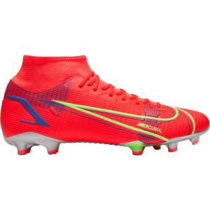 ナイキ メンズ マーキュリアル スーパーフライ８ Nike Mercurial Superfly 8 Academy FG サッカー スパイク BRIGHT CRIMSON/VOLT｜troishomme