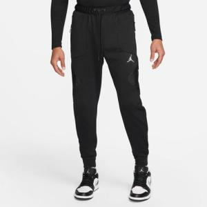 ジョーダン メンズ スウェットパンツ Jordan Dri-FIT Sport Statement Fleece Pants - Black/Black/Reflective Silver｜troishomme