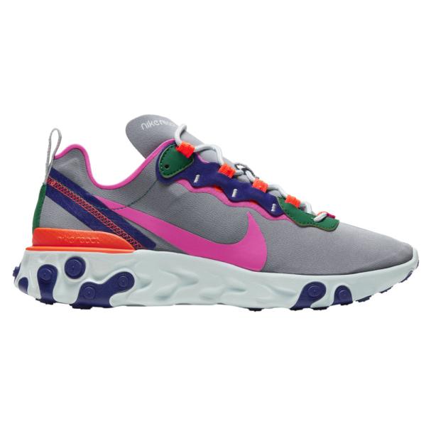 ナイキ リアクト エレメント５５ レディース Nike React Element 55 スニーカー...