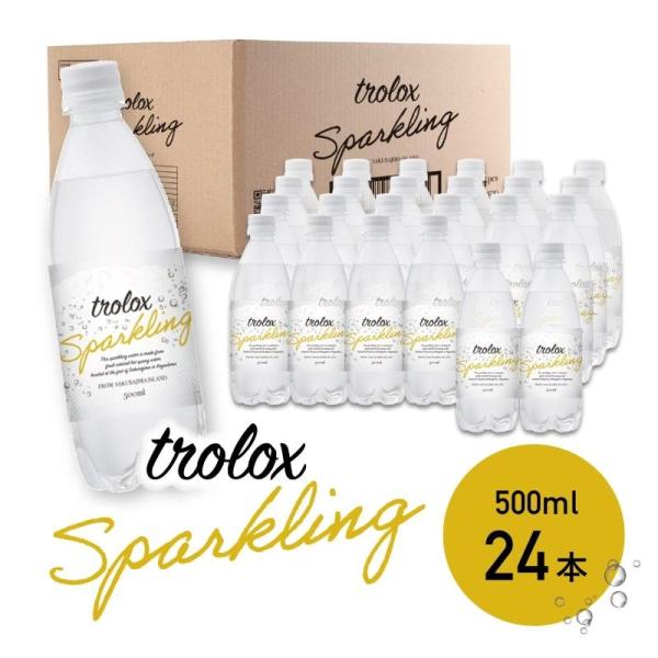 【公式】trolox sparkling 500ml ペットボトル 24本