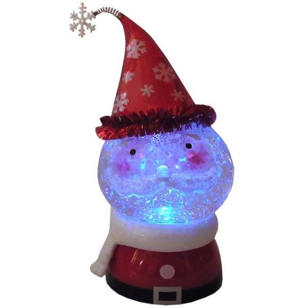 クリスマス オブジェ LED ライト サンタクロース オーナメント 置物