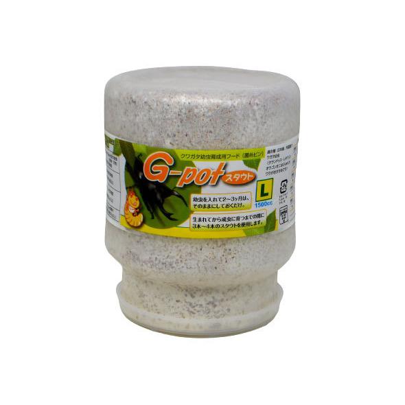 フォーテック菌糸ビン　Ｇ-pot　スタウト　１５００ｃｃ　バラ売り