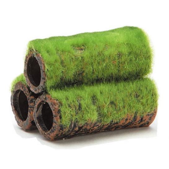 ＧＥＸ　小さな和の庭　土管Ｍ　水槽用アクセサリー