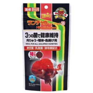 キョーリン　ランチュウベビーゴールドＳＳ(特小粒)　８０ｇ　肉瘤増進効果｜tropicalworld