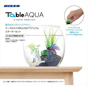 在庫処分　ニッソー　テーブルアクア　ドラムポットセット　熱帯魚・アクアリウム/水槽・アクアリウム/水槽セット｜tropicalworld