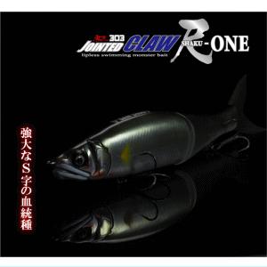 鮎邪 GAN CRAFT ジョインテッドクロー303 尺ONE TYPE-SF クリアー