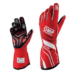 OMP レーシンググローブ 【FIA公認】 ONE-S GLOVES MY2020 ワン S グローブ 2020 FIA公認 (8856-2018規格) レッド(061)｜トラペジウムオンライン