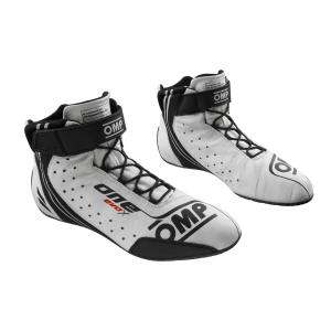 OMP ONE-S SHOES ブラック×イエロー (178) レーシングシューズ FIA公認