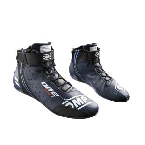 OMP ONE EVO X SHOES ネイビーブルー (244) レーシングシューズ FIA
