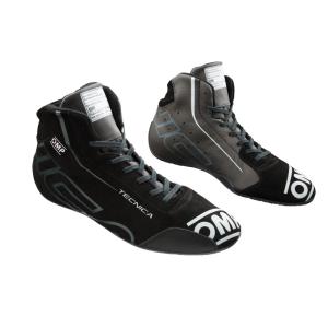 OMP ONE-S SHOES ブラック×イエロー (178) レーシングシューズ FIA公認