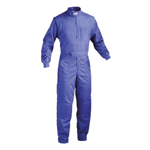 OMP SUMMER Meca suit サマー ドライビング＆メカニックスーツ （子供用） ブルー...