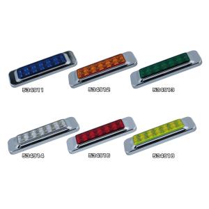 トラック用 LED 薄型（ペタンコ） サイドマーカーランプ 24V カラー選択 143×40×16ｍｍ｜truckshop-nakano