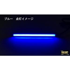 トラック用 LED スティックライト R/Lセット 12/24V共用 ストロボ/常時点灯 デイライト フォグランプ 狭い場所に 軽トラにも｜トラックshopNAKANO