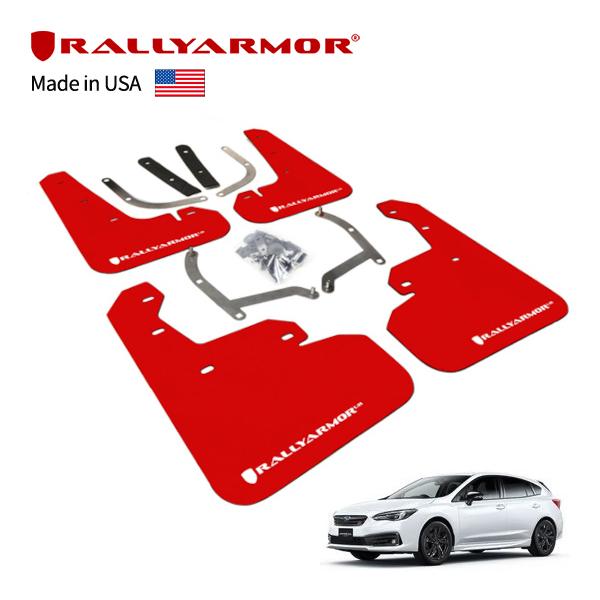 RallyArmor 正規品 マッドガード スプラッシュガード 4枚セット ポリウレタン製 ロゴ入 ...