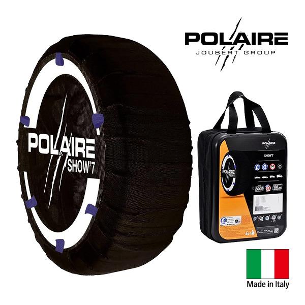 POLAIRE正規品 汎用 215/60R17 17インチ フロント/リア/4WD スノーソックス ...