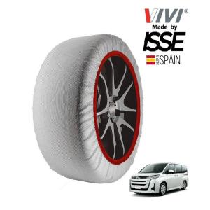 VIVI正規品 ISSE製造 トヨタ ノア ZWR90W 205/60R16 16インチ フロント スノーソックス 布製 タイヤ チェーン 非金属 スペイン製