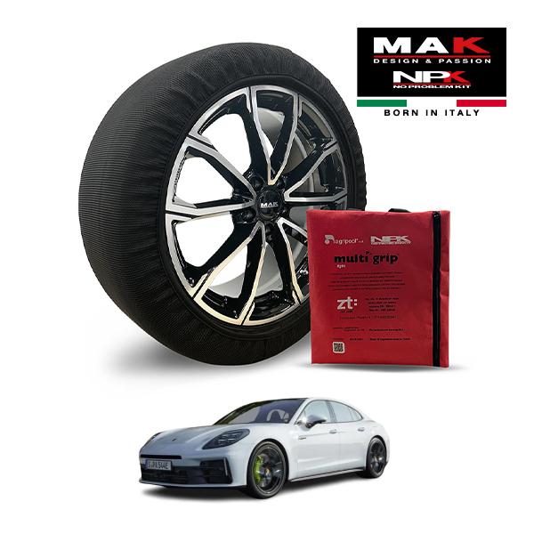 MAK正規品 NPK スノーソックス LIGHT 315/35R20 20インチ 布製 タイヤ チェ...
