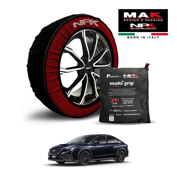 MAK正規品 NPK スノーソックス ORIGINAL 245/40R18 18インチ 布製 タイヤ...