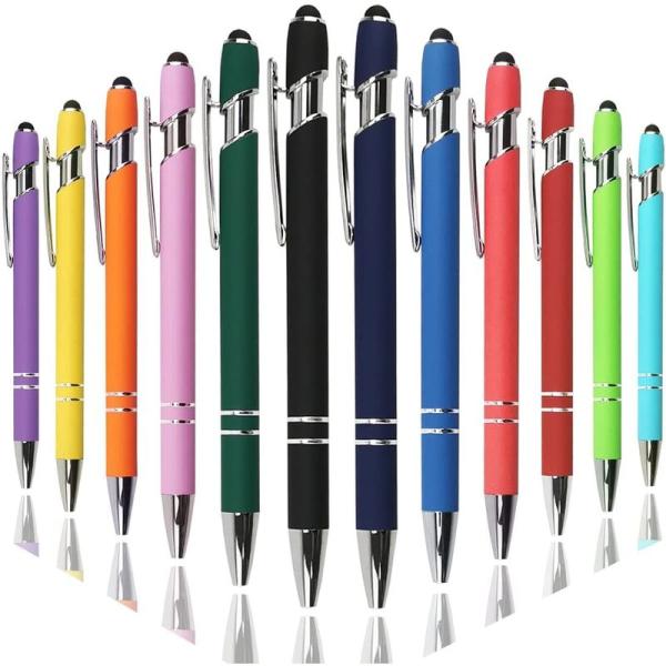 タッチペン ボールペン付き、多機能ボールペン 黒 、高級 ボールペン かきやすい 、 おしゃれ タブ...