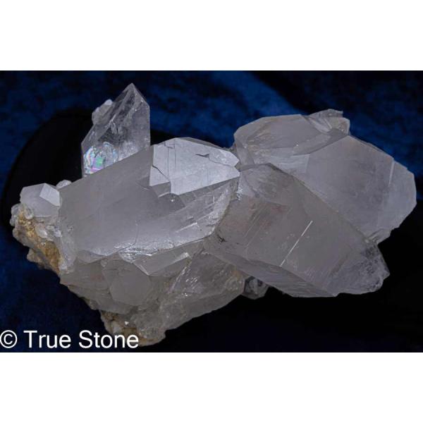 産地証明書付き ヒマラヤ水晶 インド マニハール産 水晶クラスター 861g クル パールバディ渓谷...