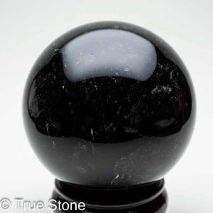 モリオン 1.8Kg 丸玉 108mm 黒水晶 一点物 [送料無料] 151-6980