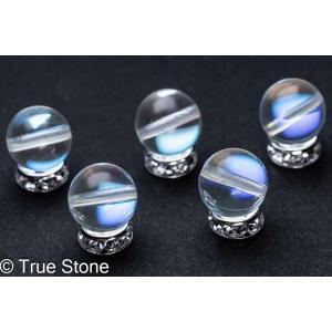 レインボーグラスオーラ ルナフラッシュ 1粒売り 10mm 粒売り ラブラドライト ラブラドレッセンス パワーストーン