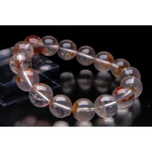 セリサイトインクォーツ セリサイト ブレスレット 粒径13mm-13.8mm