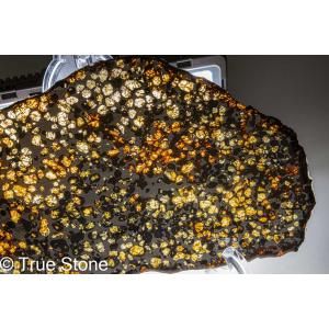 パラサイト隕石 原石 スライス 320g 石鉄...の詳細画像5