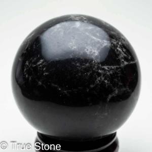 2.1Kg モリオン 黒水晶 丸玉 118mm スフィア 一点物 送料無料 161-959