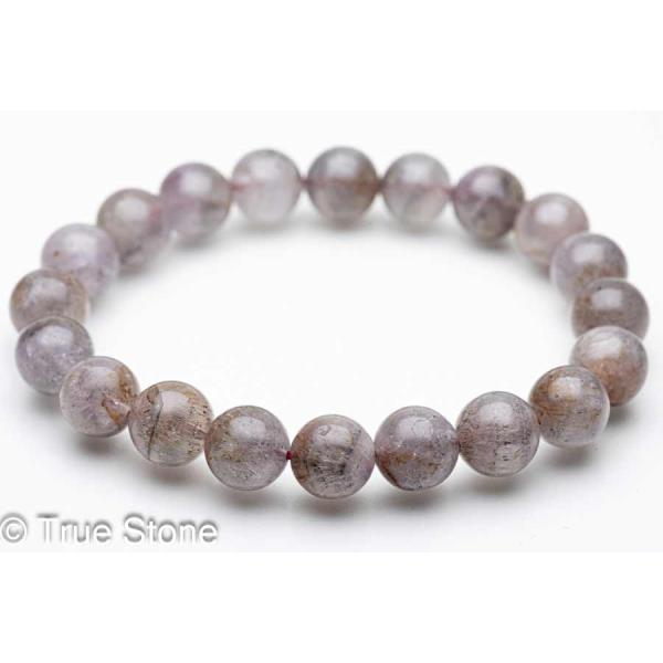 スーパーセブン ブレスレット 9.5mm-9.9mm メロディーストーン セイクリッドセブン ルチル...