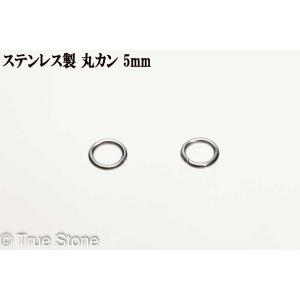 ステンレス鋼 丸カン 5mm 2個セット まとめて10セット売り 金具 アクセサリーパーツ ハンドクラフト 手作り