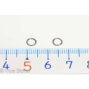 ステンレス鋼 丸カン 5mm 2個セット まと...の詳細画像2